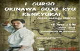 I Curso Okinawa Goju Ryu Kenkyukai César Cámara