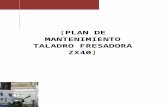 Manual de mantenimiento taladro fresadora china genérica ZX40
