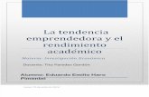La tendencia emprendedora y el Rendimiento Académico.pdf