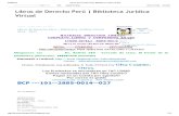 Libros de Derecho Perú _ Biblioteca Jurídica Virtual