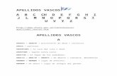 Diccionario de Apellidos Vascos