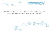 POLYGAL Manual de Especificaciones Tecnicas