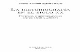 Aguirre Rojas Carlos Antonio - La Historiografa en El Siglo Xx