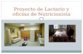 Proyecto de Lactario y Oficina de Nutricionista