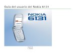 Manual Nokia 6131