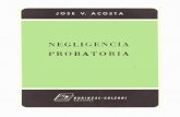 Acosta, José - Negligencia Probatoria - 1987
