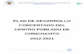 Plan de Desarrollo c. Chinchavito