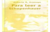 Aramayo Roberto - Para Leer a Schopenhauer