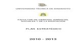 Plan Estrategico Ffccjjssee 2010-2013