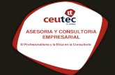 AsesorEl Profesionalismo y La Etica en Consultoria