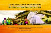 Memorias del Foro Nacional de Cultura Viva Comunitaria Medellín Colombia.