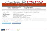 Encuesta Pulso Perú - Datum Agosto 2014