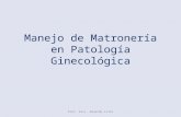 Intervenci n Matroner a Patolog a Gine