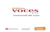 Sistema Voces v1.1 Tutorial