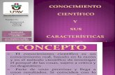 1.2. Conocimiento Cientifico y Sus Caracterisitcas (Diapositivas) (1)