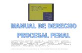 Cafferata Nores, J.- Balcarce, F.- Otros- Manual de Derecho Procesal Penal