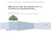 Manual de Evaluación y Control Ambiental