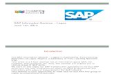 SAP Information Seminar Presentation
