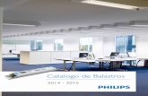 Catalogo Balastros Philips 2014