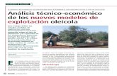 Analisis Tecnico Economico de Muevos Modelos de Explotacion Oleicola