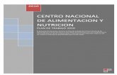 Plan de Trabajo Año 2010 Del Centro Nacional de Alimentación y Nutrición