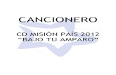 Cancionero CD 2012 (Ix)