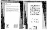 Carlos S Nino Algunos Modelos Metodologicos de Ciencia Juridica