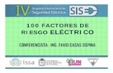 16. Ing. Favio Casas - 100 Factores de Riesgo Eléctrico