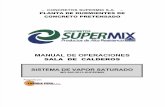 MANUAL de PROCEDIMIENTOS Sala de Calderos - Supermix