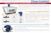 Indostra Flow Control Sistema Portatil Agitacion BULK DRUM