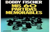 Ajedrez Bobby Fischer - Mis 60 Partidas Memorables 427 Pag Castellano