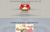 Cancer de Tiroides Presentar
