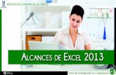 Alcances de Excel 2013