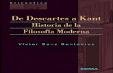 De Descartes a Kant. Historia de La Filosofía Moderna (3era Ed.) - Sanz Santacruz, Víctor