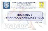 Insulina y Farmacos Antidiabeticos, Mayo 2014