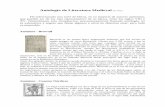 Antología de Literatura Medieval