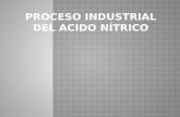 Proceso Industrial Del Acido Nítrico (1)
