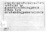 Piaget J. - Adaptación Vital y Psicología de La Inteligencia