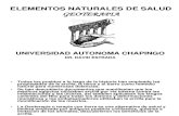 Elementos Naturales de Salud Geoterapia.