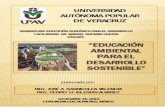 Ensayo Educacion Para El Desarrollo Sostenible - j. Sarricolea - p. Iglesias