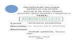 INTRODUCCIÓN agroecologia