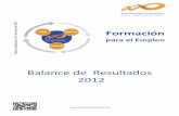 Informe 2012 Fundación Tripartita
