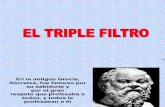 El Triple Filtro de Sócrates