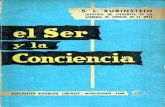 Rubinshtein - O Ser e a Consciência [Espanhol]