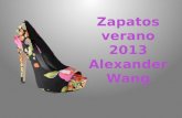 Zapatos Verano 2013 Alexander Wang