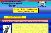 2011 La Limpieza Registral.-unica