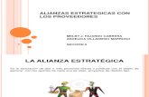 Exposicion Alianza Estartegica Con Proveedores.