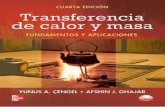 Transferencia de Calor y Masa - 4ta Edición - Yunus a. Çengel & Afshin J. Ghajar