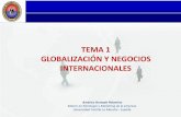 Tema 1 Hurtado, A. (2014) Globalización y negocios internacionales