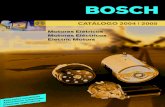 Catalogo Motores Bosch